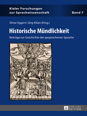 cover image of Historische Mündlichkeit